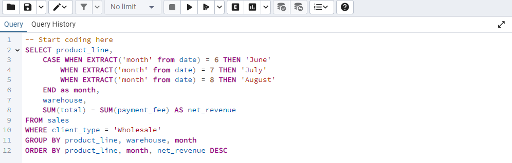 SQL Query 1